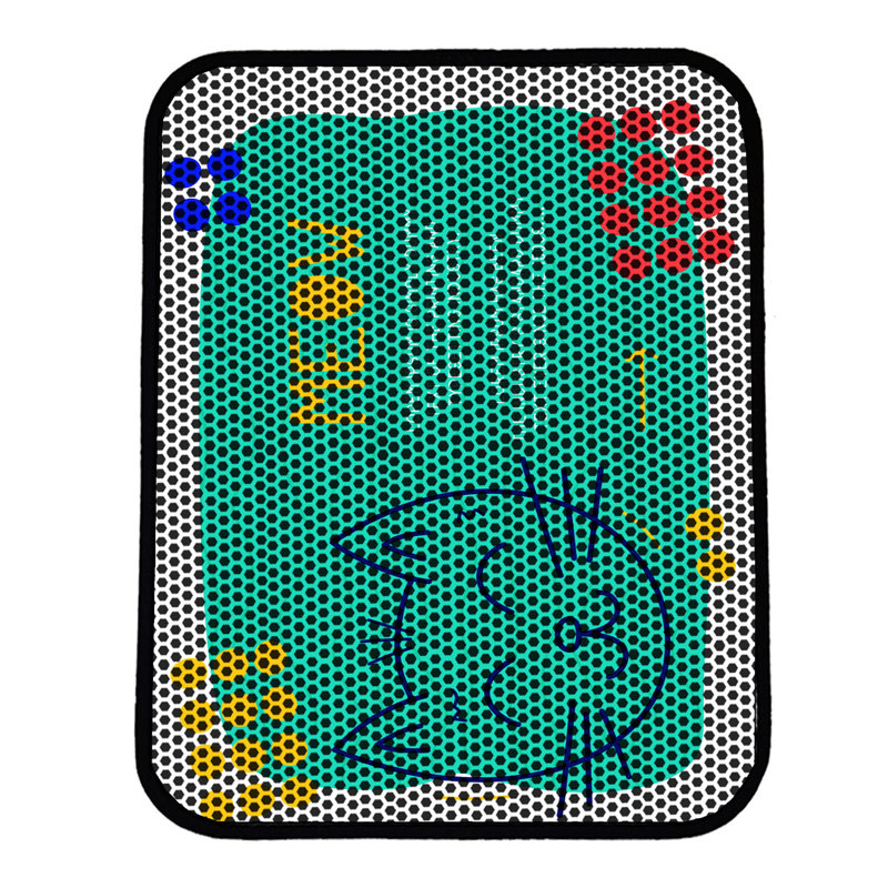 Tapis pour litière de qualité supérieure, 18 po x 24 po | 50% PVC / 50% polyester, lavable à la machine et passer l'aspirateur | Conception durable et facile à nettoyer pour les propriétaires d'animaux de compagnie | Protégez vos planchers des dégâts de la litière