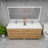 Beyerville 70.9'' Double Bathroom Vanity with Acrylic Top-720467854
