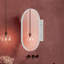 Stylish Bathroom Wall Cabinet with Mirror and Adjustable Shelves, a Functional and Decorative Addition to Your Bathroom.