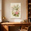 Arrangement floral de plantes et de fleurs avec des roses roses et blanches-1848148616