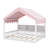 All-In-One Daybed With LED Lights, Bookshelf Storage, Fence & Dream Curtain-1981473211