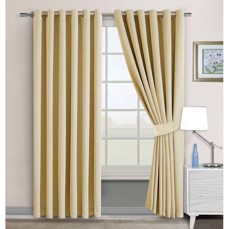 Pair, 167cm x 137cm , Cream