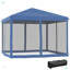 Tente pop-up avec auvent et moustiquaire-954321625-954321626