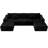 Koli Boneless 138" U-shaped Sectional Couch, Compression Modular Sofa for 6 Person-319347765