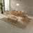 Rectangular Modern Solid Wood Dining Tables-764596110