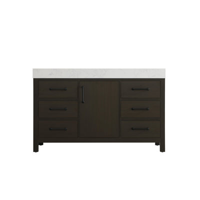 Meuble-lavabo simple 54 po_Traditional_VF60654