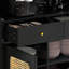 Buffet en bois manufacturé noir + rotin-1589383880-1589383886