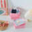 Set Of 3 Textured Pink Boxes With Rounded Edges, Decorative Cardboard Boxes With Lids, Nesting Gift Storage, Large Paperboard Containers For Organizing And Keepsakes