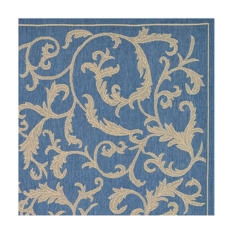 Carolino Performance Floral Indoor/Outdoor Area Rug, Rectangle 4' x 5'7"