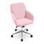 Chaise de bureau moderne et ajustable avec coussin moelleux, pieds en métal-1457758320