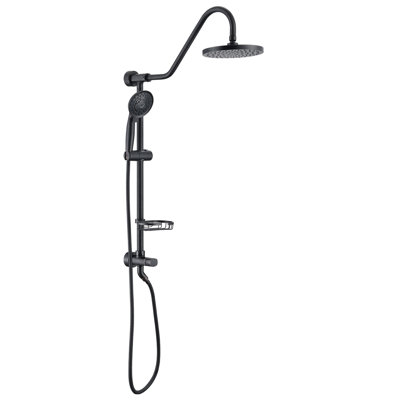 8-Inch Shower System With Hand Shower And Rain Shower Head