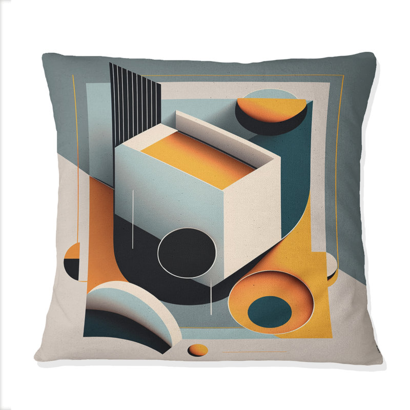 Coussin Minimal Bauhaus Dimensions I - Abstract
