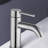 Topcraft Modern Single Handle Bathroom Sink Faucet Brushed Nickel-51285802