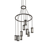 48" Wide Cartier 9 Light Chandelier
