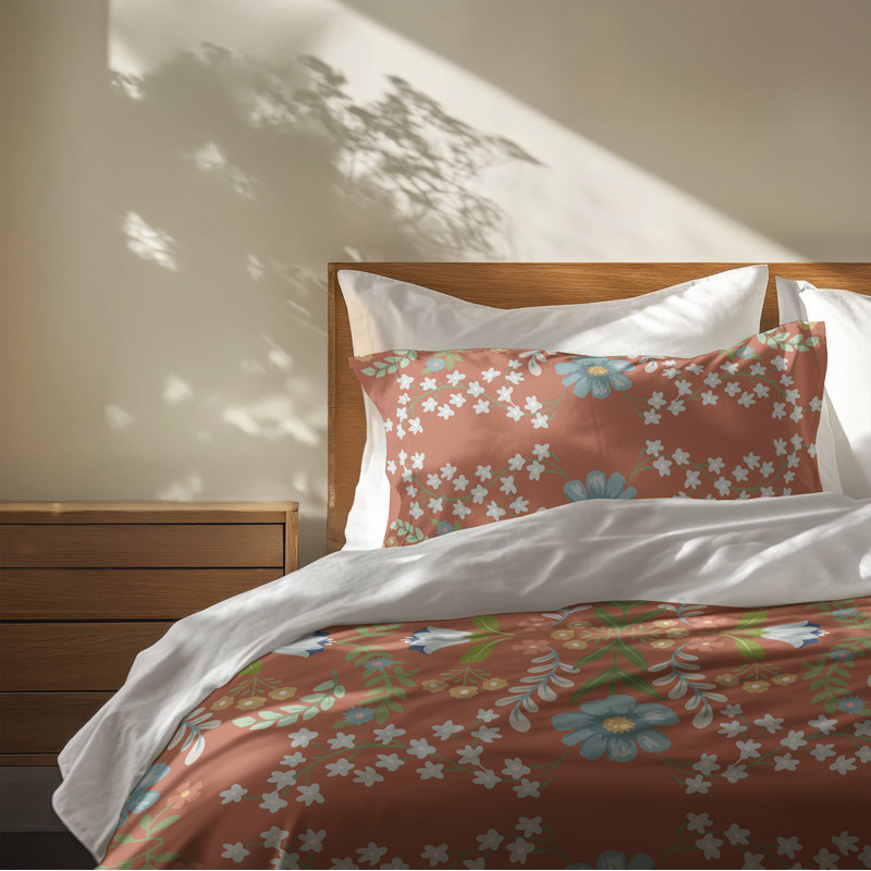 Cecelia Decorative Lightweight Comforter Set, Twin Comforter + 2 Standard Pillowcases, Charcoal
