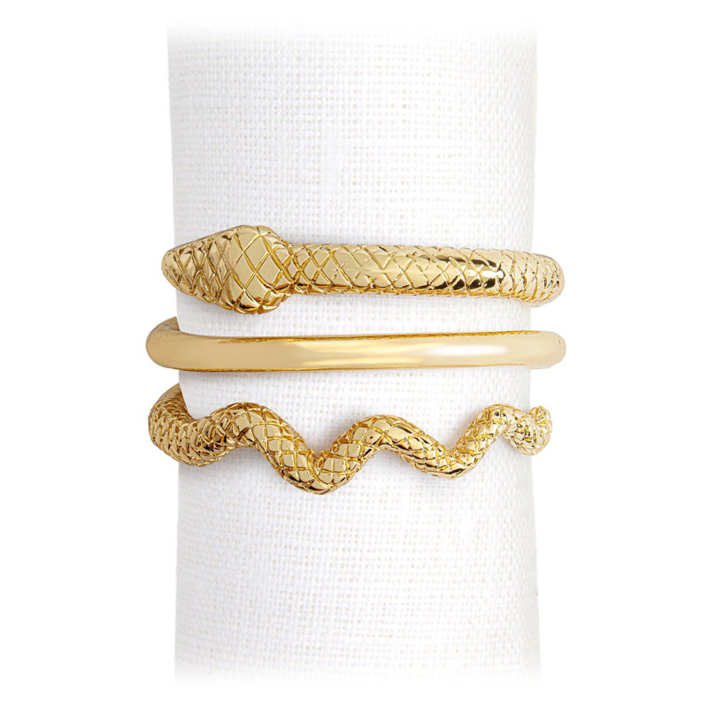 Serpent Napkin Rings Jewels