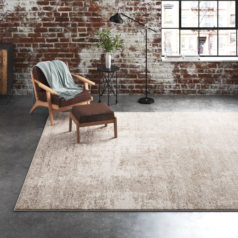 Lemaire Abstract Indoor Rug, Rectangle 6'7" x 9'