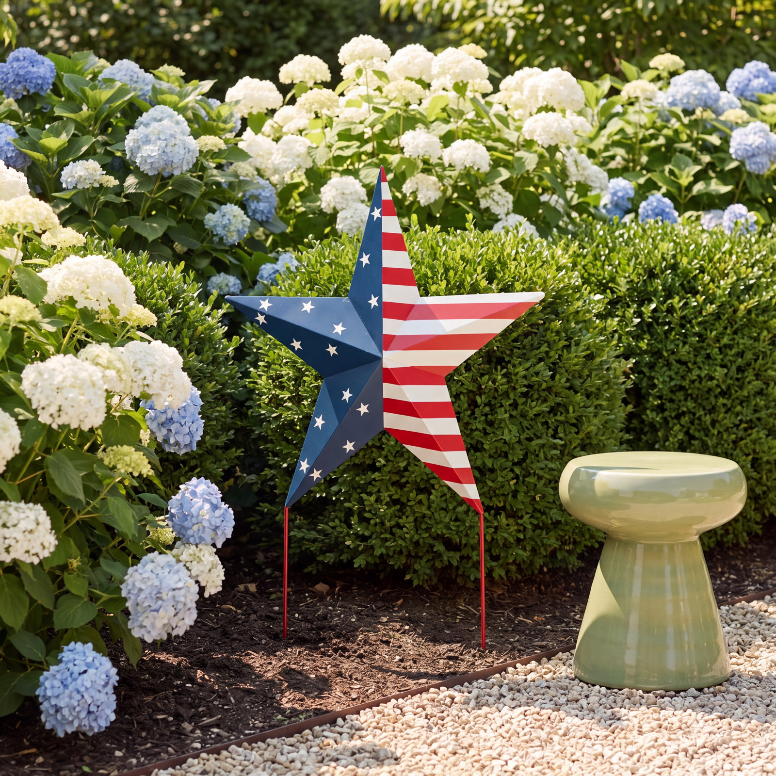 Osbourne Patriotic Garden Stake