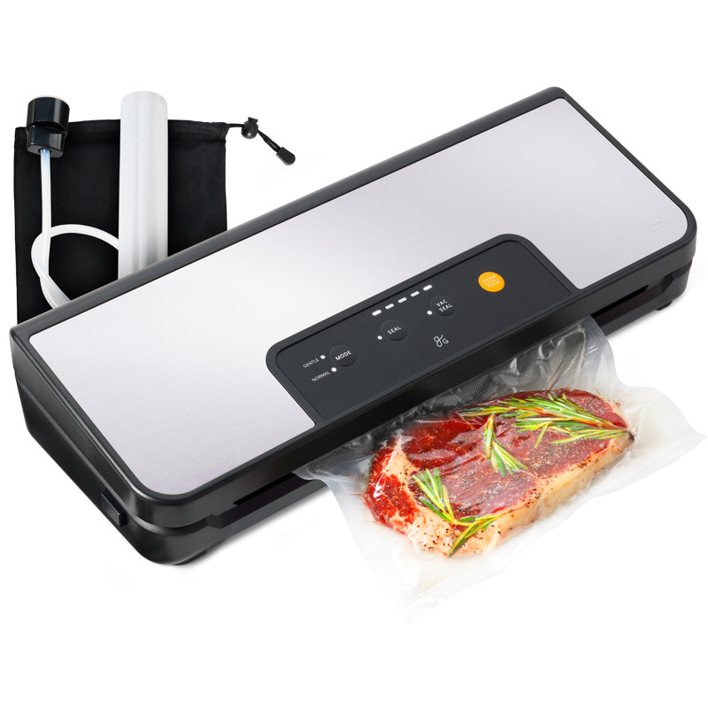 Greater Goods Vacuum Sealer - Versatile 4-in-1 Function, Vacuum Seal Bags Included, Ideal for Sous Vide and Bulk Cooking