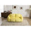 Géant, fauteuil à billes, jaune, adultes, très doux et moelleux, aucun assemblage requis, rembourrage en mousse à mémoire de forme à haute résilience, s'adapte au dortoir et au coin de lecture jaune surdimensionné pour les oreillers moelleux-107589878