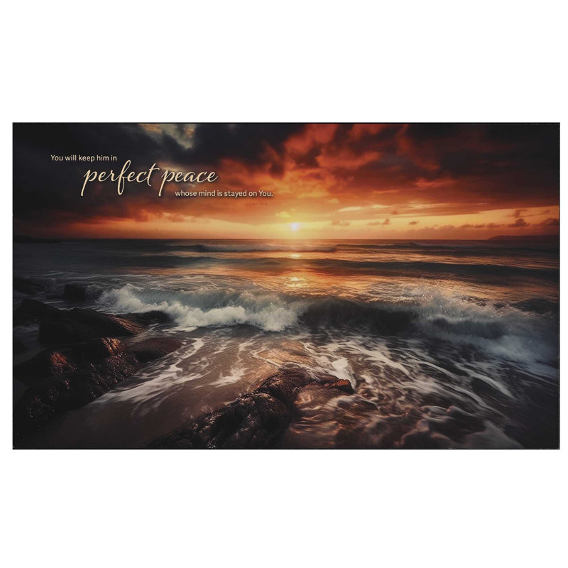 Plaque murale «You Keep Keep In Perfect»