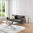 Naisaiah Glass Top Nesting Coffee Table-1439324673