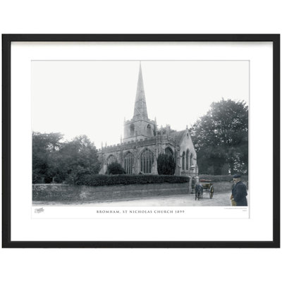 Bromham, St Nicholas Church 1899 - Single Picture Frame Print