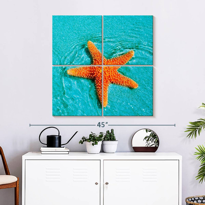 Brampt Submerged Starfish, 32" H x 32" W