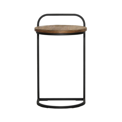 Leigh Teak End Table, Natural