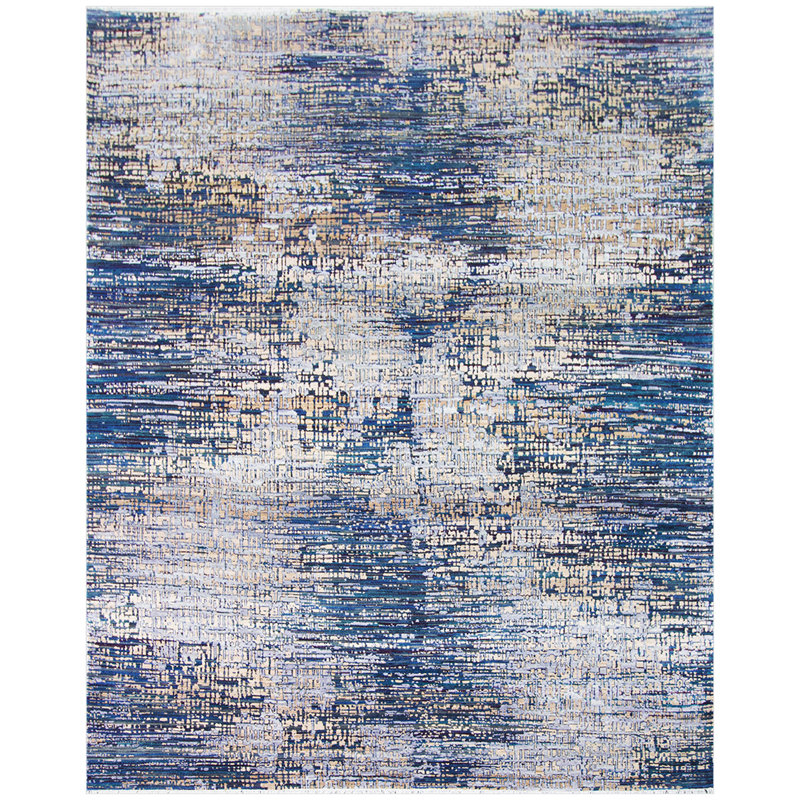 Area Rug in Gold, Rectangle 8' x 10'