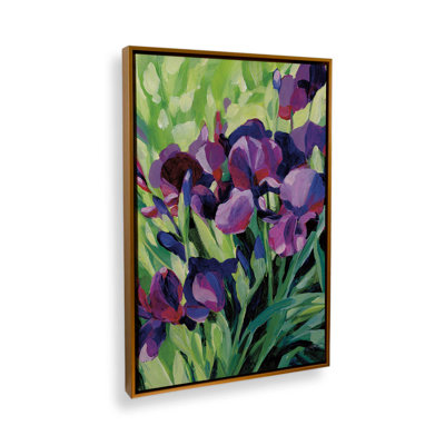 Toile roulée Bold Iris Blooms