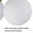 Gulsum Glass Semi Flush Mount