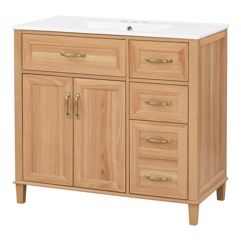 Meuble-lavabo 36 po avec lavabo en céramique