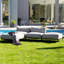Cloud Sponge Beanbag Chair And Ottoman Set