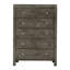 Élégant coffre de rangement transitionnel gris-243593300