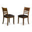 Ensemble de table de salle à manger 7 pièces composé d'une table de salle à manger rectangulaire avec rallonge papillon et 6 chaises de salle à manger en similicuir, 36 x 66 pouces, espresso-20548997-127273674-131121764