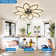 Falana 35" 7 - Blade Dimmable LED Ceiling Fan with Remote Control and APP