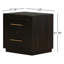 Suki 2 Drawer Nightstand