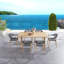 Oniel 67'' Rectangular 6 - Person Outdoor Dining Set