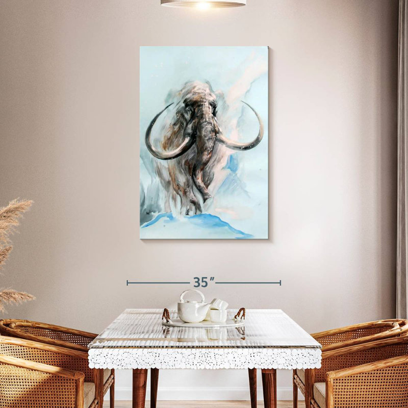 Brampt Mammoth, 45" H x 30" W