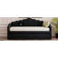 Lit de jour simple rembourré avec couchette, canapé-lit en velours avec ports de chargement USB, aucun sommier nécessaire-1569105964