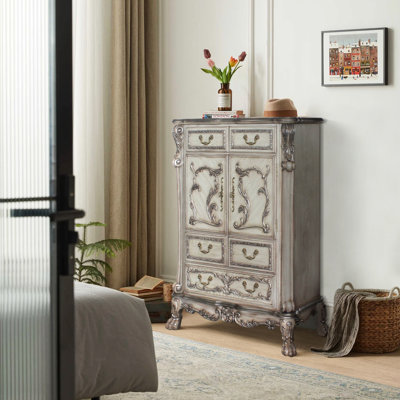 Spurlin 5 Drawer Combo Chest by Astoria Grand