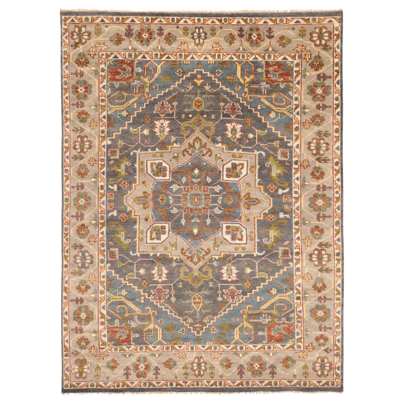 Jules Serapi Grey Rug 9'3" x 12'1"