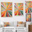 «Colorful Mid Century Optical Serenade I», reproduction d'art sur toile abstraite-413212825-413212829