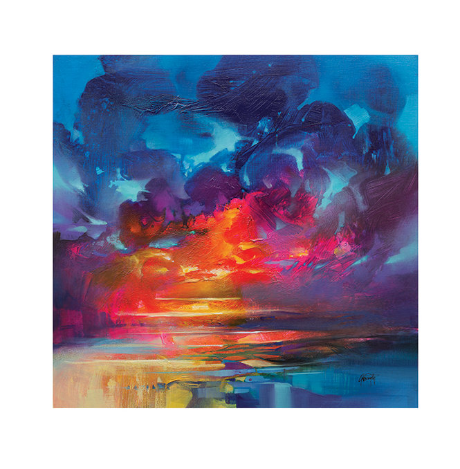 Scott Naismith - No Frame Painting, 40cm H x 40cm W x 0.01cm D