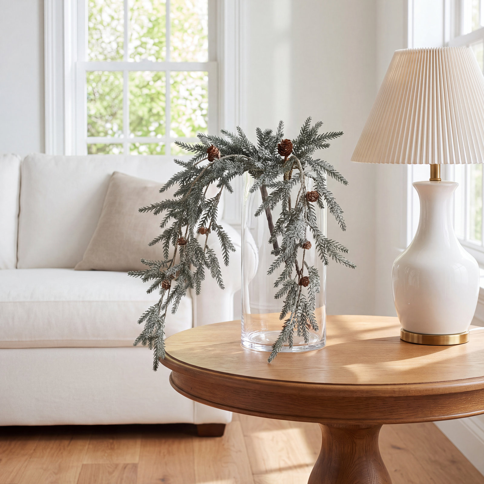 Snow Pine Stems