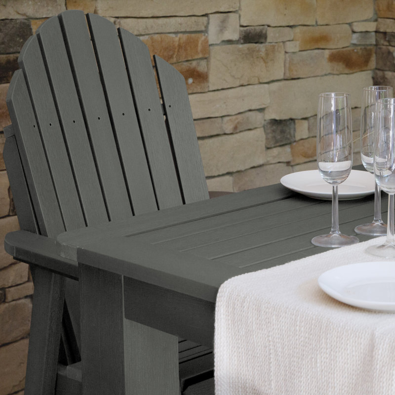 Ensemble repas 7 pièces Macias, Teck côtier, H 36 po x l 42 po x L 84 po 