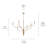 Steel Dimmable Classic / Traditional Chandelier-463965143-463965140-463965138