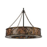 Rustic Lodge 16 - Light Chandelier