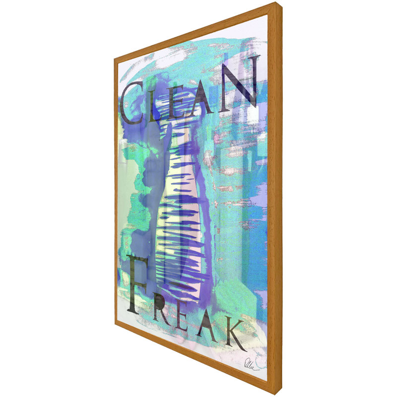 Single Picture Frame Print, 61cm H x 41cm W x 4cm D, Oak